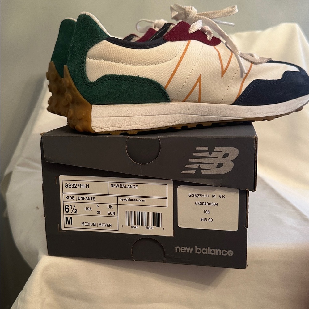 New Balance Kids Sneakers - Red, Blue, White